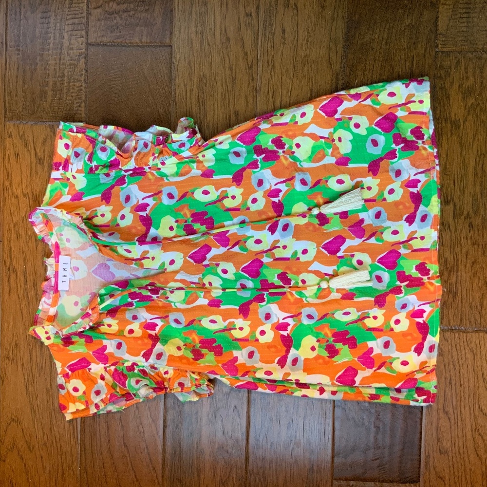 Thml Flutter Sleeve Top - image 1